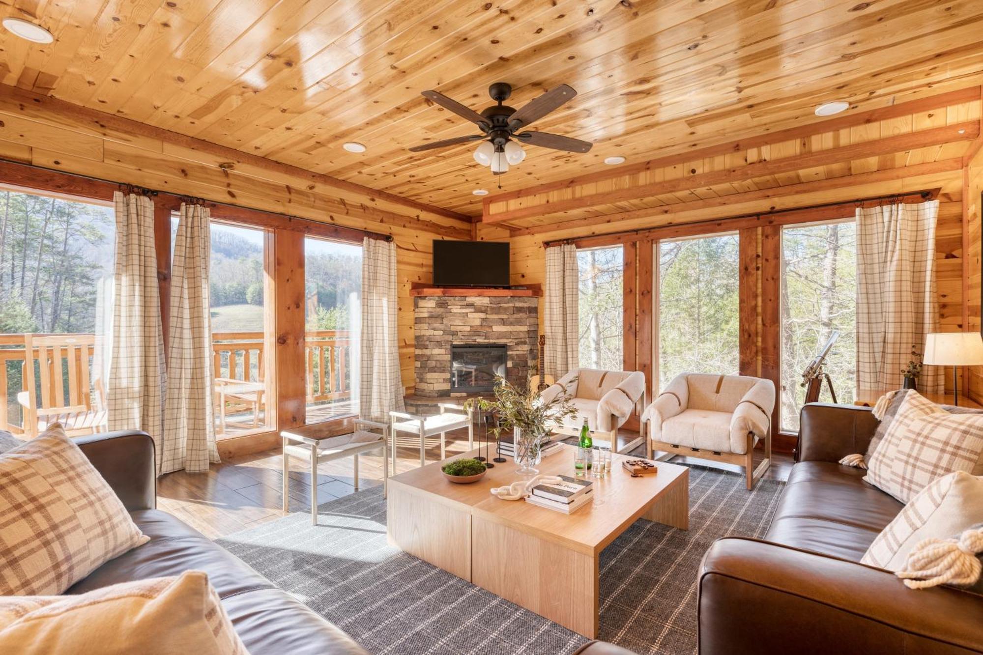 Sycamore By Avantstay Spectacular Mountain Home W Indoor Pool Hot Tub Home Theatre Fire Pit 세비어빌 외부 사진